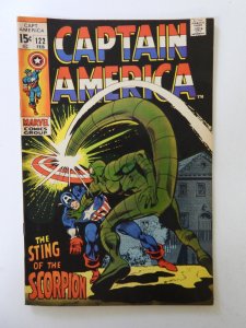 Captain America #122 (1970) VF- condition