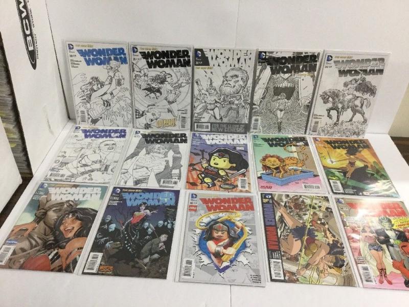 Wonder Woman 0 5-18 20-27 30 33-47 49-52 Variant Lot Nm Near Mint New 52    IK