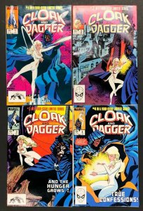 Cloak and Dagger (1983) #1 2 3 4 complete set VF/NM (9.0)