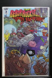 Teenage Mutant Ninja Turtles Bebop & Rocksteady Destroy Everything #3 (2016)