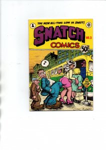 Snatch Comics #3 - Underground - R Crumb - 1969 - FN/VF