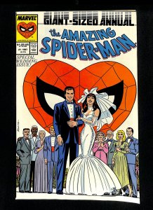 Amazing Spider-Man Annual #21 Wedding of Mary Jane + Peter Parker!