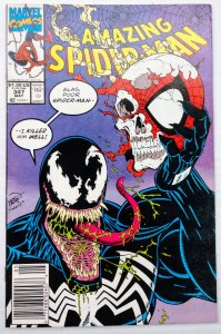The Amazing Spider-Man #347 (VF+, 1991) NEWSSTAND