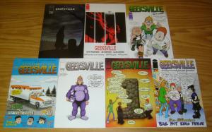 Geeksville vol. 2 #0 & 1-6 VF/NM complete series RICH KOSLOWSKI 3 geeks - image