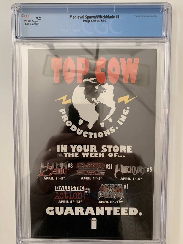 Medieval Spawn / Witchblade #1 CGC (1996)