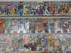 Huge Lot of 160+ Comics W/ Wolverine, X-Men, New Mutants Avg. VF Condition.