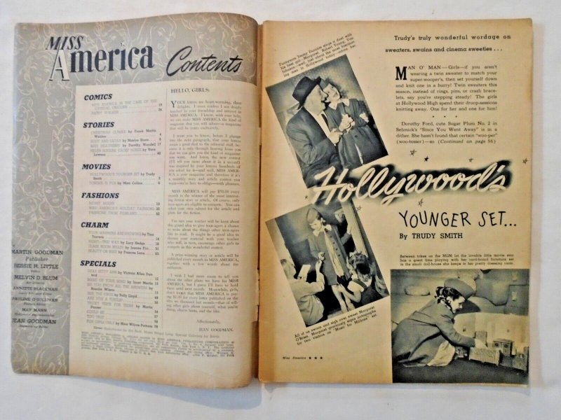 Miss America (1944, Marvel/Atlas) v1, #4vg, Patsy Walker