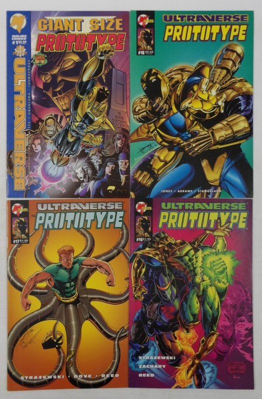 Prototype #0 & 1-18 VF/NM complete set + Giant Size - Ultraverse ; Malibu (AB81)