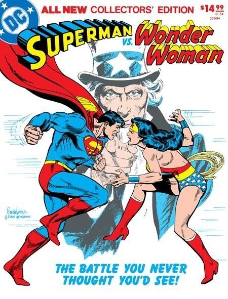 All New Collector's Edition Superman vs Wonder Woman #54 2024 Lopez Cover C2