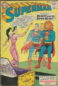 Superman #165 ORIGINAL Vintage 1963 DC Comics Red Kryptonite GGA