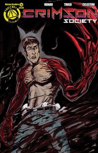 Crimson Society #1A VF/NM ; Action Lab | Limited Edition Variant Danger Zone