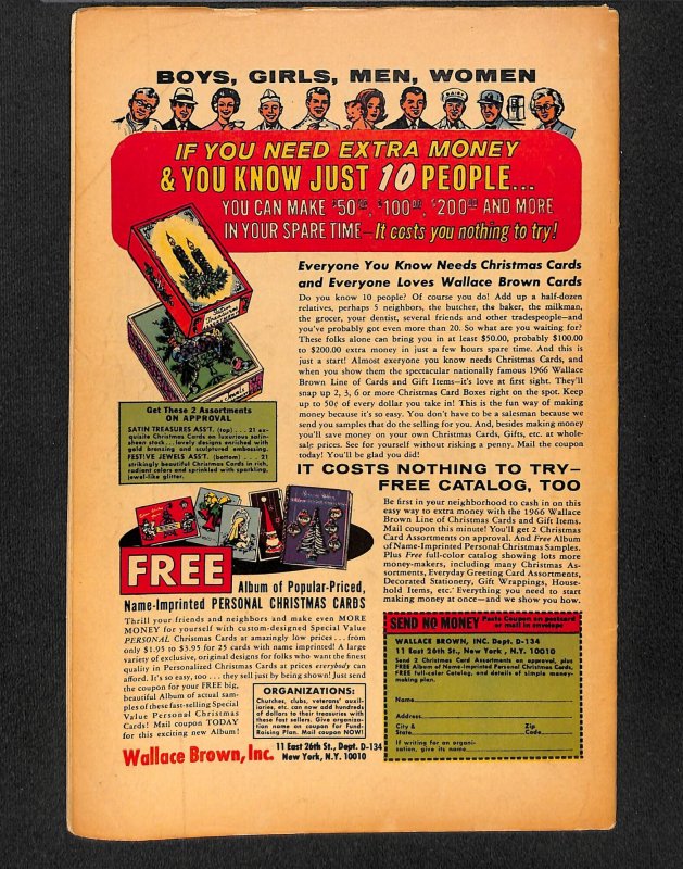 Avengers #32 VG/FN 5.0 1st Bill Foster becomes Black Goliath!