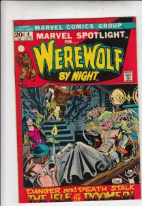 Marvel Spotlight on Werewolf by Night #4 (Jun-72) NM- High-Grade Werewolf