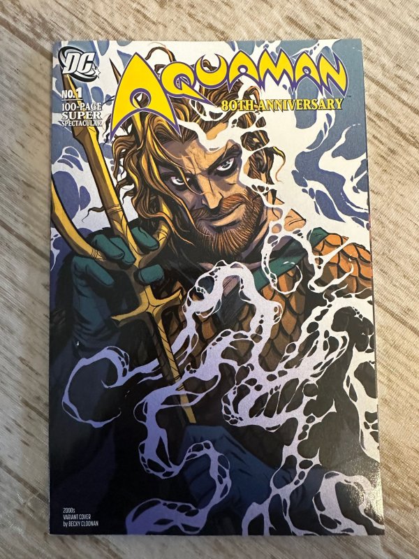 Aquaman 80th Anniversary 100-Page Super Spectacular Cloonan Cover NM VF+