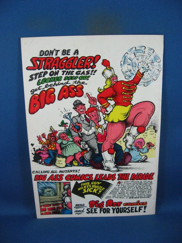 BIG ASS COMICS 1 VG F  CRUMB RIP OFF PRESS 1969