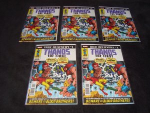 TRUE BELIEVERS THANOS THE FIRST 10 COPIES (2018) REPRINTS IRON MAN # 55