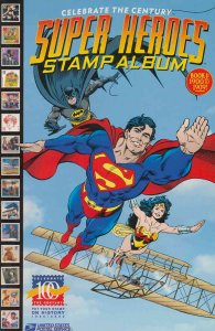 Super Heroes Stamp Album #1 FN ; DC