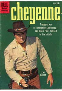 Cheyenne #14 VG ; Dell | low grade comic February 1960 Clint Walker