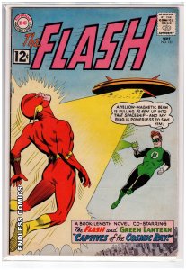 • The Flash #131 (vol.1-1962) Green Lantern app! Nice copy [CR500-GA#2]