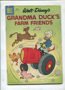 4 COLOR #1161 GRANDMA DUCK'S FARM FRIENDS BY CARL BARKS (4.5)