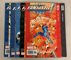 Ultimate Fantastic Four N-Zone (Marvel 2004) #13-18 Set Warren Ellis (8.5+) 