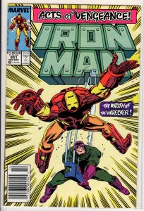 Iron Man #251 Newsstand Edition (1989) 6.0 FN