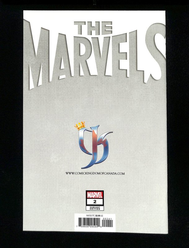 The Marvels #2 Alan Quah Virgin Variant