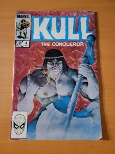 Kull The Conqueror #4 Direct Market Edition ~ NEAR MINT NM ~ 1984 Marvel Comics