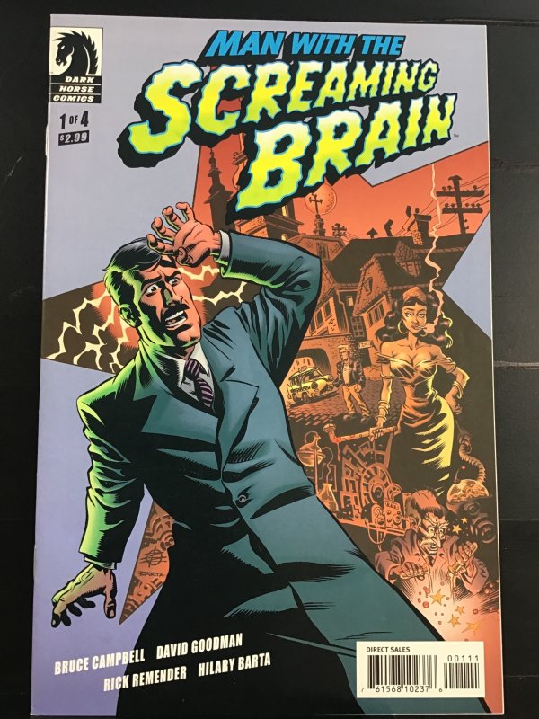 Man With The Screaming Brain #1 (2005) ZS