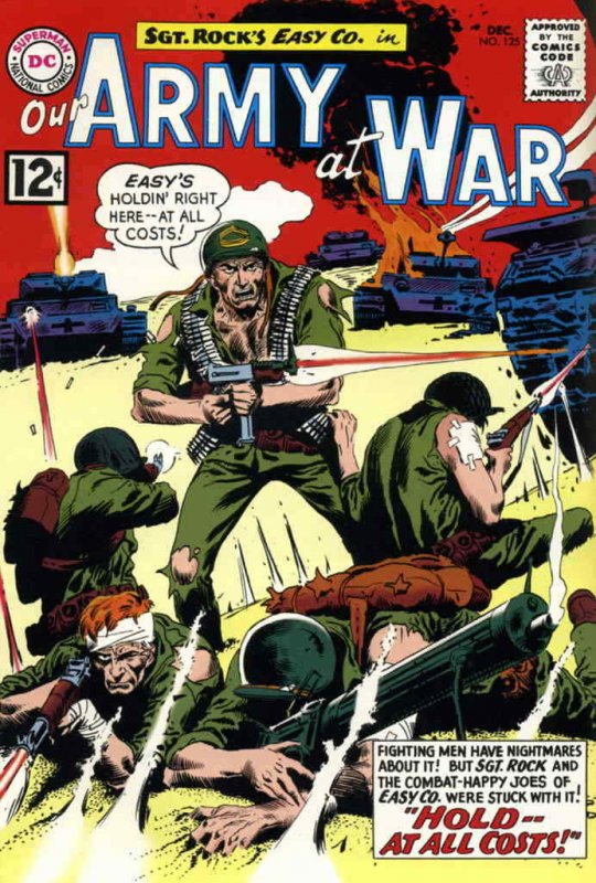 Our Army At War #125 VG; DC | low grade comic - save on shipping - details insid