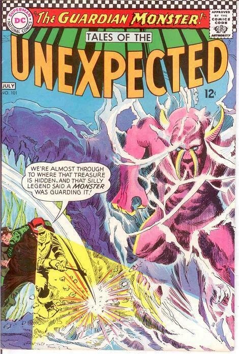 UNEXPECTED (TALES OF) 101 VF  July 1967 COMICS BOOK