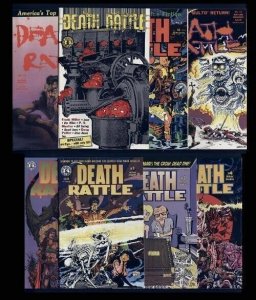 DEATH RATTLE (1985/95 KS) vol.2 & 3 9-Different VF