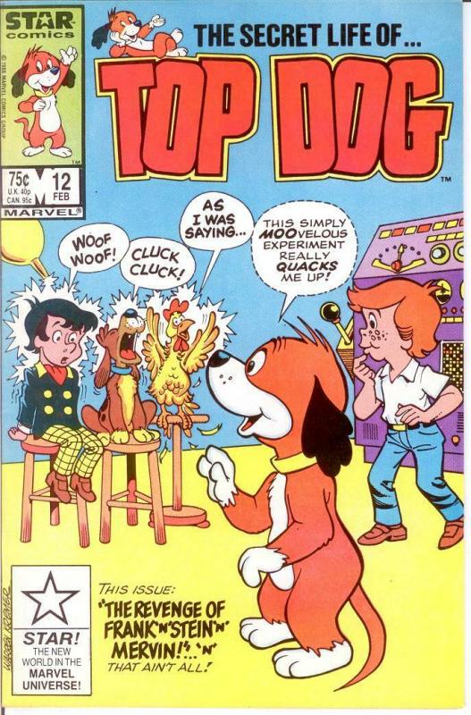 TOP DOG 12 VF-NM Feb. 1987