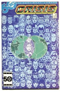 CRISIS ON INFINITE EARTHS #5 comic book 1985-DC Geoge Perez VF/NM