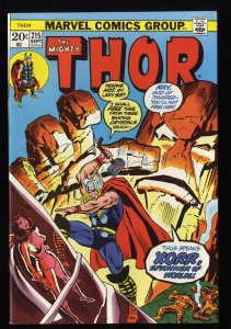 Thor #215 VF/NM 9.0 Marvel Comics