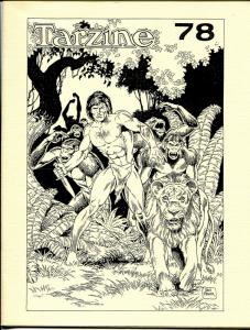 Tarzine #78 1989-Fanzine for collectors of Tarzan and ERB memorabilia--VF