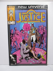 Justice #1 (1986) New Universe