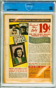 Tales from the Crypt #21 (1950) CBCS .5 see description