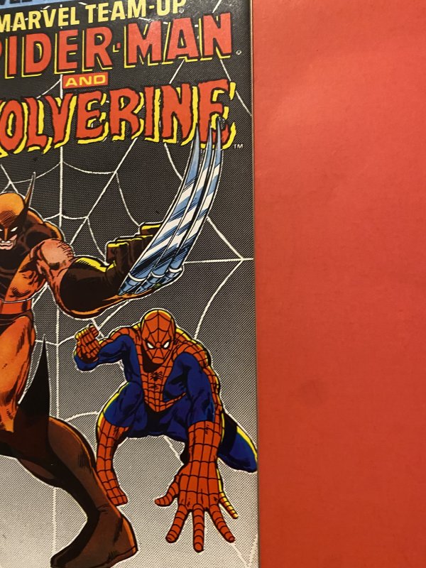 Marvel Team-Up #117 (1982) spiderman and wolverine