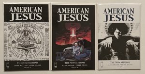 American Jesus The New Messiah #1,2,3 NM Set Mark Millar Image Comics