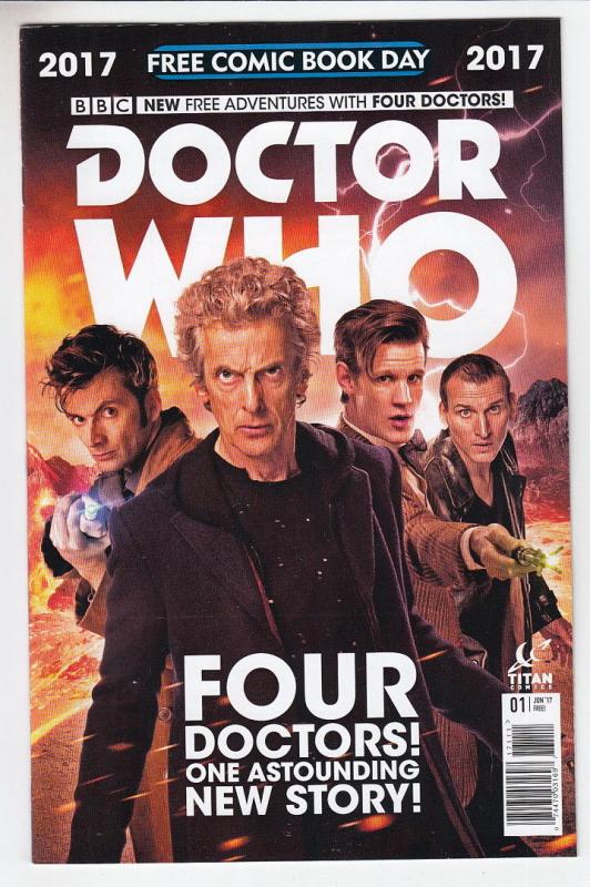 DOCTOR WHO (2017 TITAN COMICS) #1 Unstamped NM-  FCBD 2017