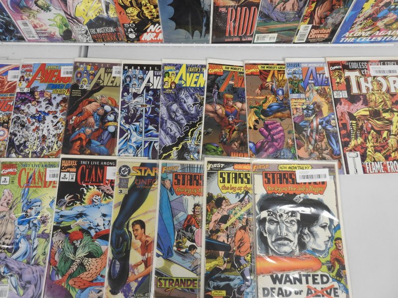 Huge Lot 130+ Comics W/ Fantastic Four, Batman, Thor +More AVG VF-