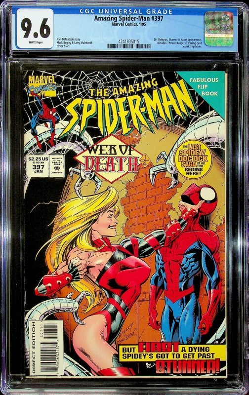 The Amazing Spider-Man #397 (1995) - CGC 9.6 - Cert#4241835015