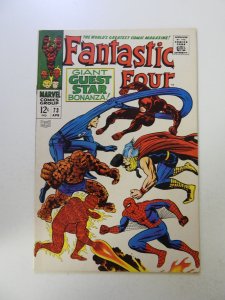 Fantastic Four #73 (1968) FN+ condition ink back cover