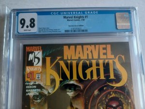 Marvel Knights #1 Dynamic Forces Variant - Daredevil - Black Widow-2000-CGC 9.8