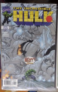 INCREDIBLE HULK  # 463 1998 marvel disney  SILVER SURFER