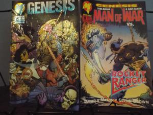 Lot of 19 Malibu Genesis Comics, Most 9.0 or Better