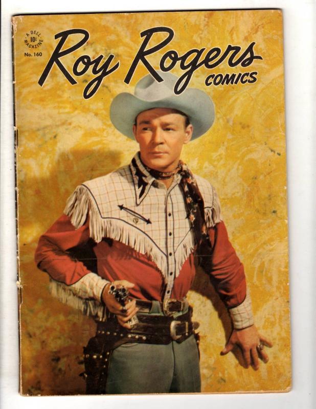 Four Color Roy Rogers Comics # 160 VG/FN Dell Silver Age Comic Book Cowboy JL10