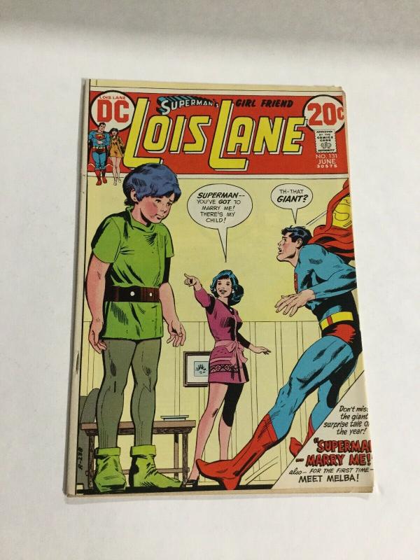 Superman’s Girlfriend Lois Lane 131 Vf Very Fine 8.0 Top Staple Detached DC