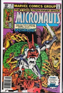 Micronauts #29 (1981) Micronauts